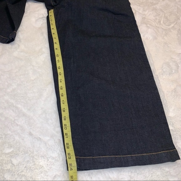 Rachel Roy Denim, Paperbag High Waisted Capri Jeans, sz 28 - Picture 8 of 12